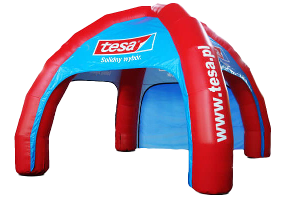 Aufblasbares Zelt Spider 4x4 5x5 Pneumatisches Zelt Aufblasbares Zelt Spider