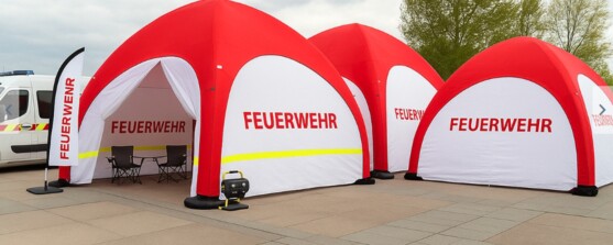 Aufblasbare Zelte Einsatzzelte