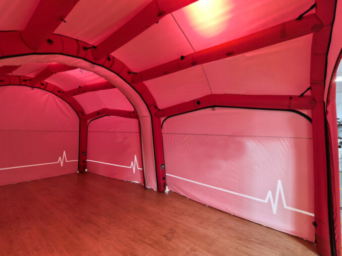 Aufblasbare Zelte Einsatzzelte