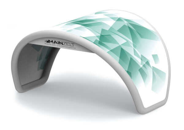 Pneumatisches Zelt aufblasbar