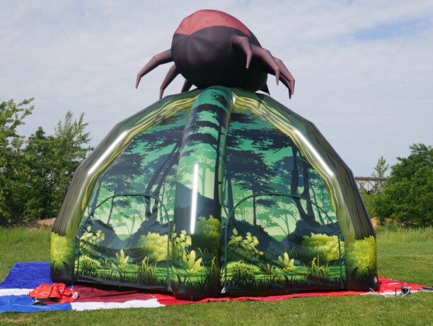 Pneumatisches Zelt Aufblasbares Zelt Spider