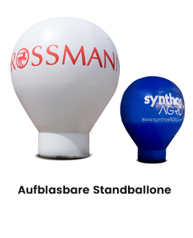 Aufblasbare Standballone