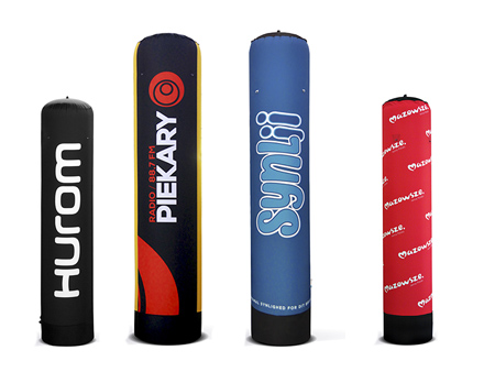 Pneumatische Säule Werbesäulen