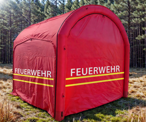 Pneumatisches Zelt aufblasbar