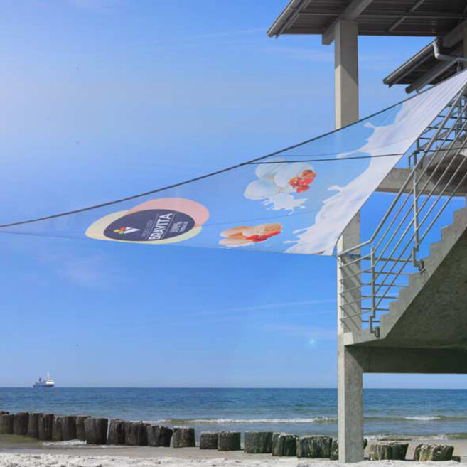 Schirme Werbeschirme Gastroschirme